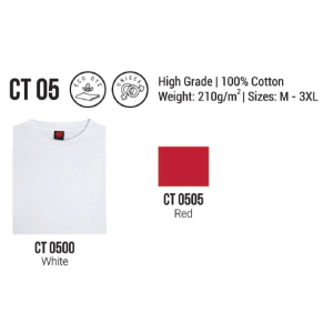 [Cotton] Cotton Round Neck - CT05